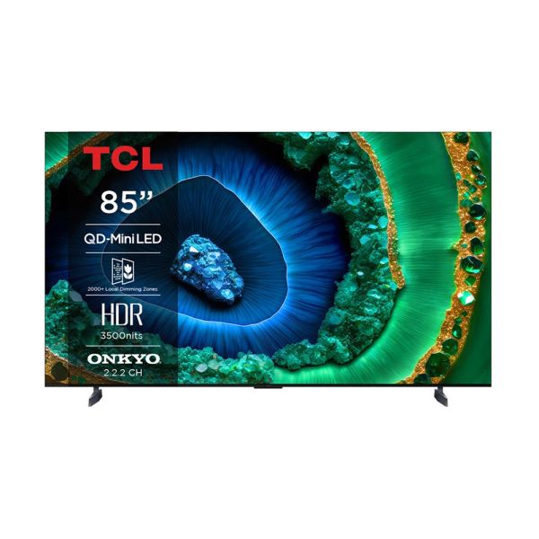 TCL 85型 4K QD-MiniLED 量子智能連網液晶顯示器