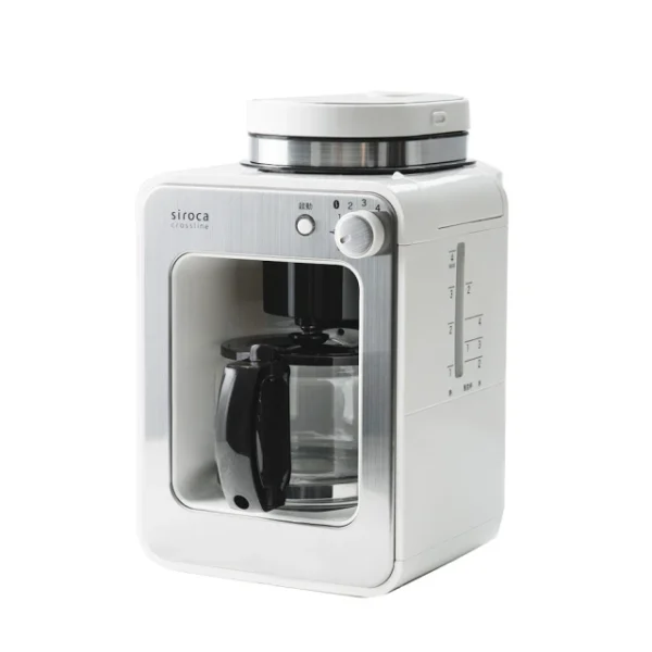 Siroca 自動研磨咖啡機 SC-A1210W(完美白)